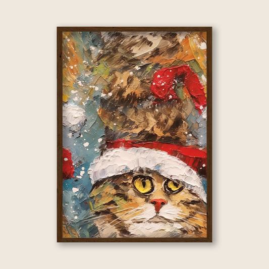 Christmas Cat by kid